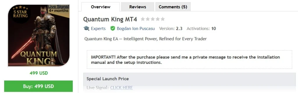 Quantum King MT4