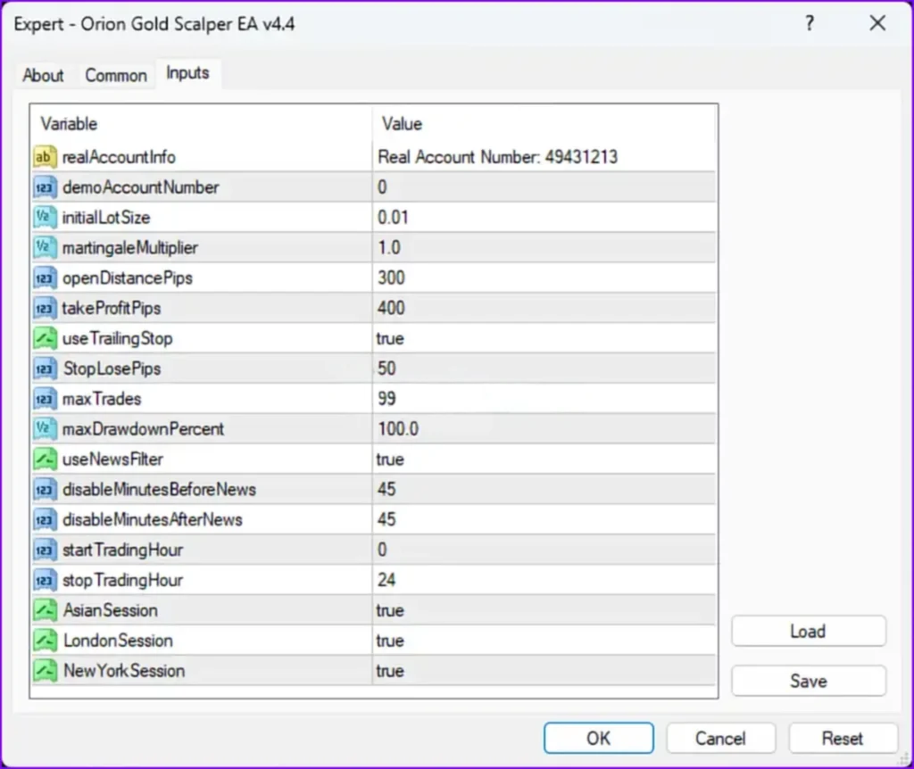 Orion Gold Scalper EA 2025 review